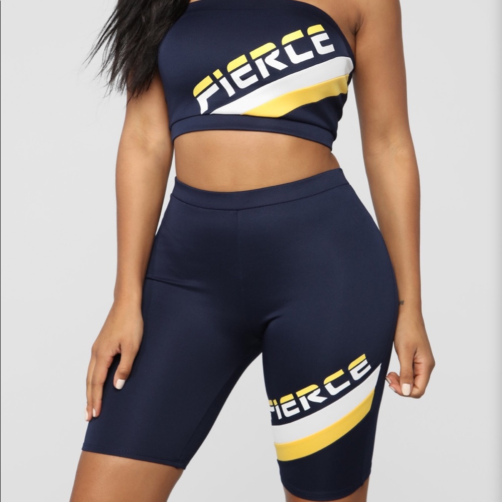 2 piece short set